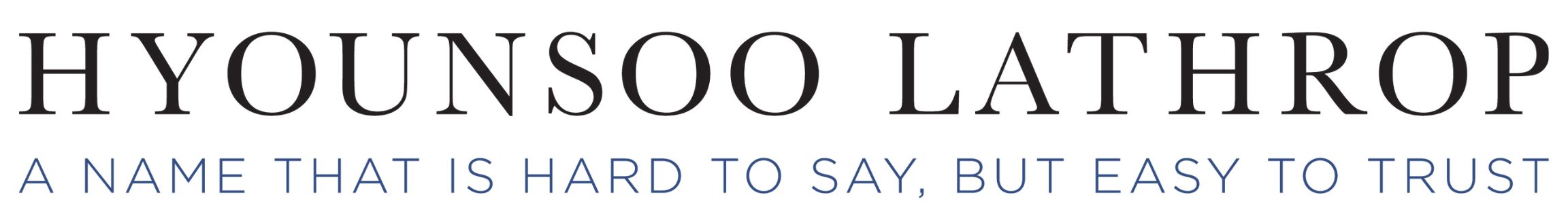 LOGO Name and slogan